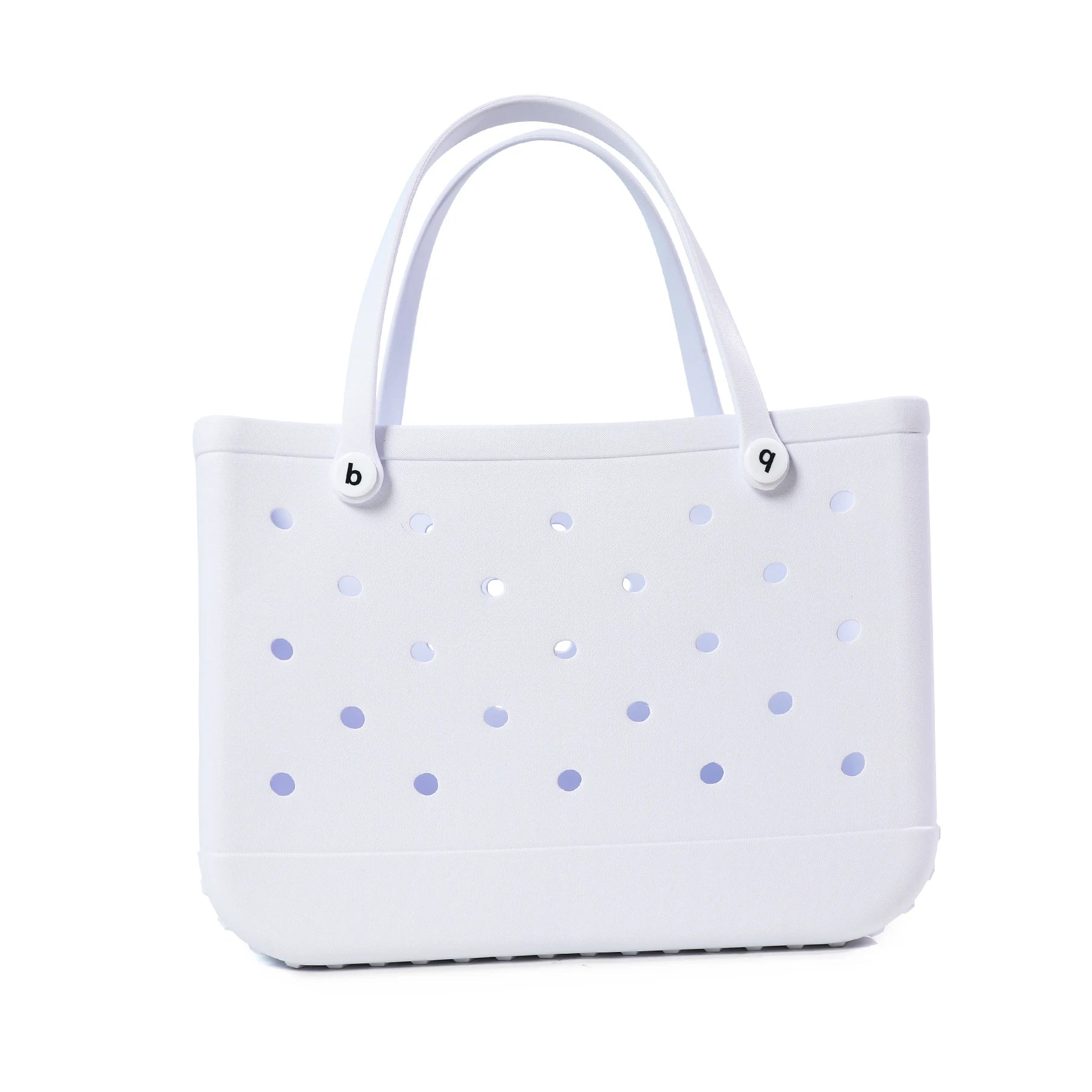 Beach Bag Tote Silicone Basket Waterproof Travel Jelly Handbag Women Picnic Basket Multi-Purpose Croc Handbag Shopping Bags