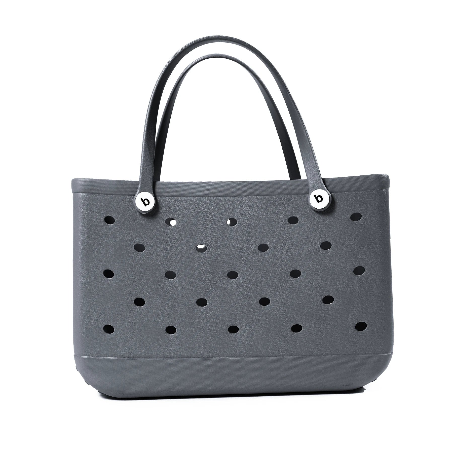 Beach Bag Tote Silicone Basket Waterproof Travel Jelly Handbag Women Picnic Basket Multi-Purpose Croc Handbag Shopping Bags