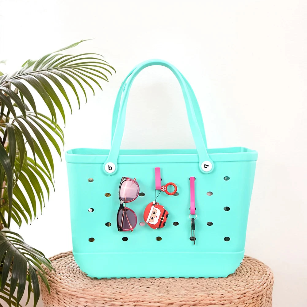 3Pcs/Set Plastics Hooks Multi-Purpose Insert Charm Hooks Universal Key Holder Organizer for Bogg Tote Bag