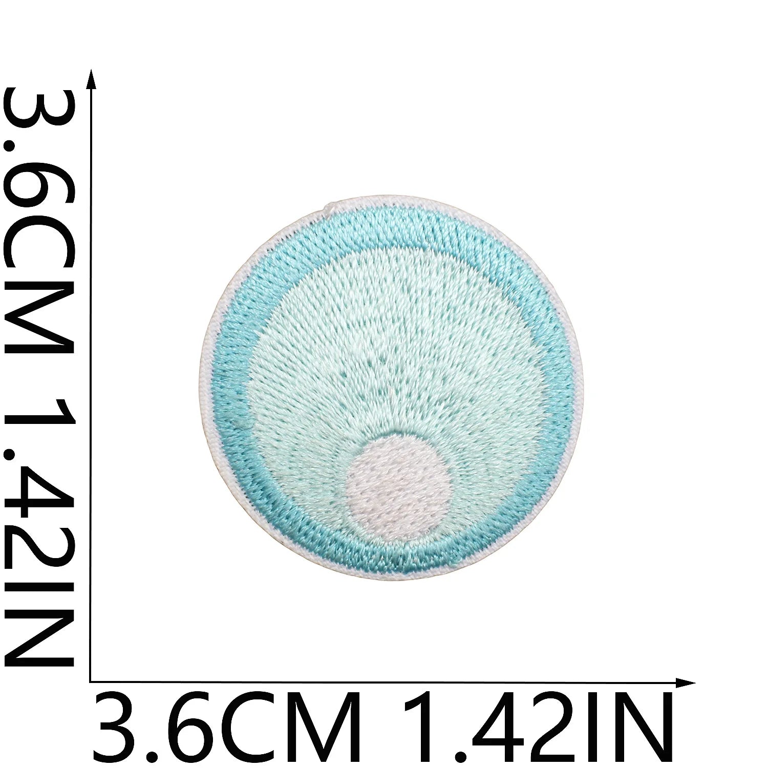 10PCS Marine Creature Embroidered Patches Iron On Patches For Clothes DIY Shark Dolphin Patch Jellyfish Conch Octopus Patch