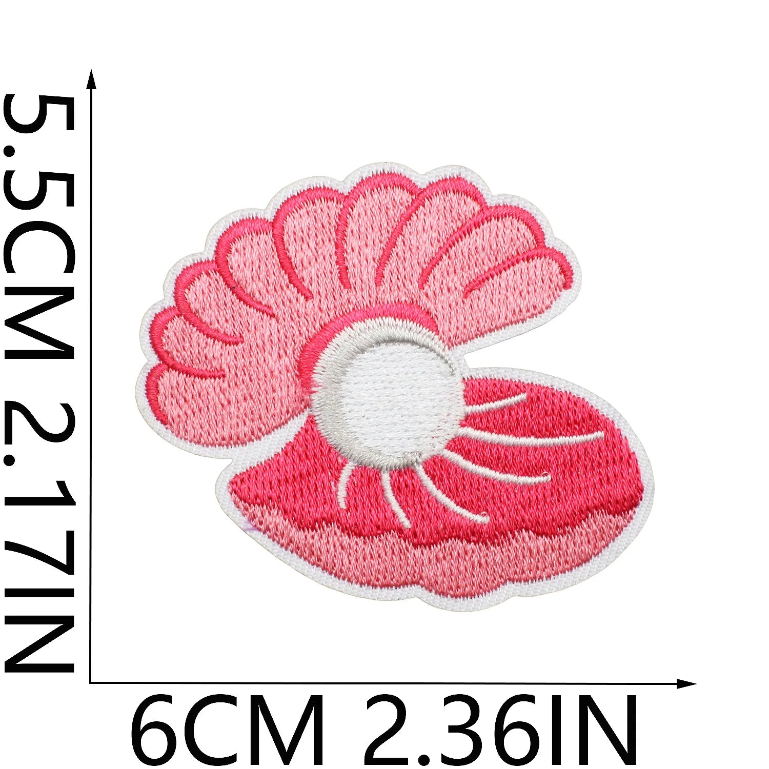10PCS Marine Creature Embroidered Patches Iron On Patches For Clothes DIY Shark Dolphin Patch Jellyfish Conch Octopus Patch