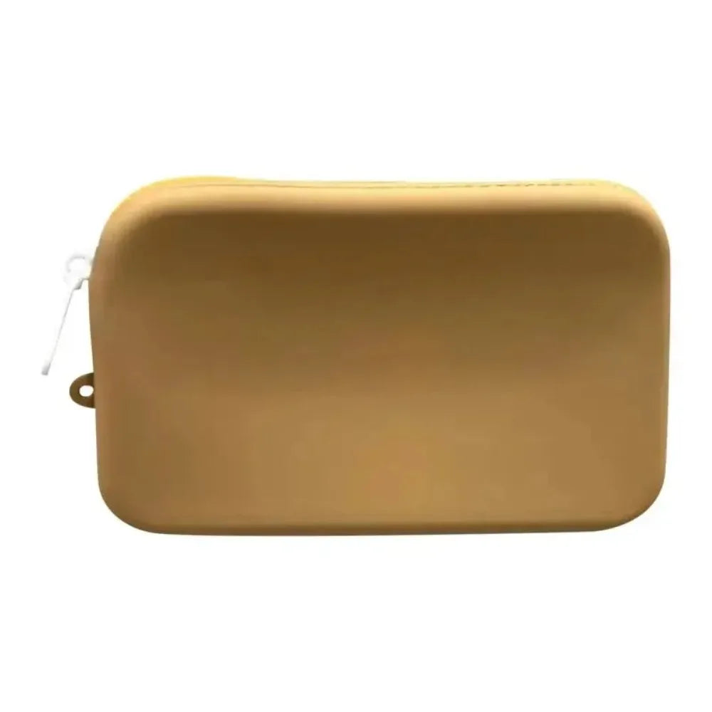 Cute Silicone Coin Bag Solid Color Large-Capacity Zip Bag Waterproof Beach Bag Pendant Eva Beach Bag