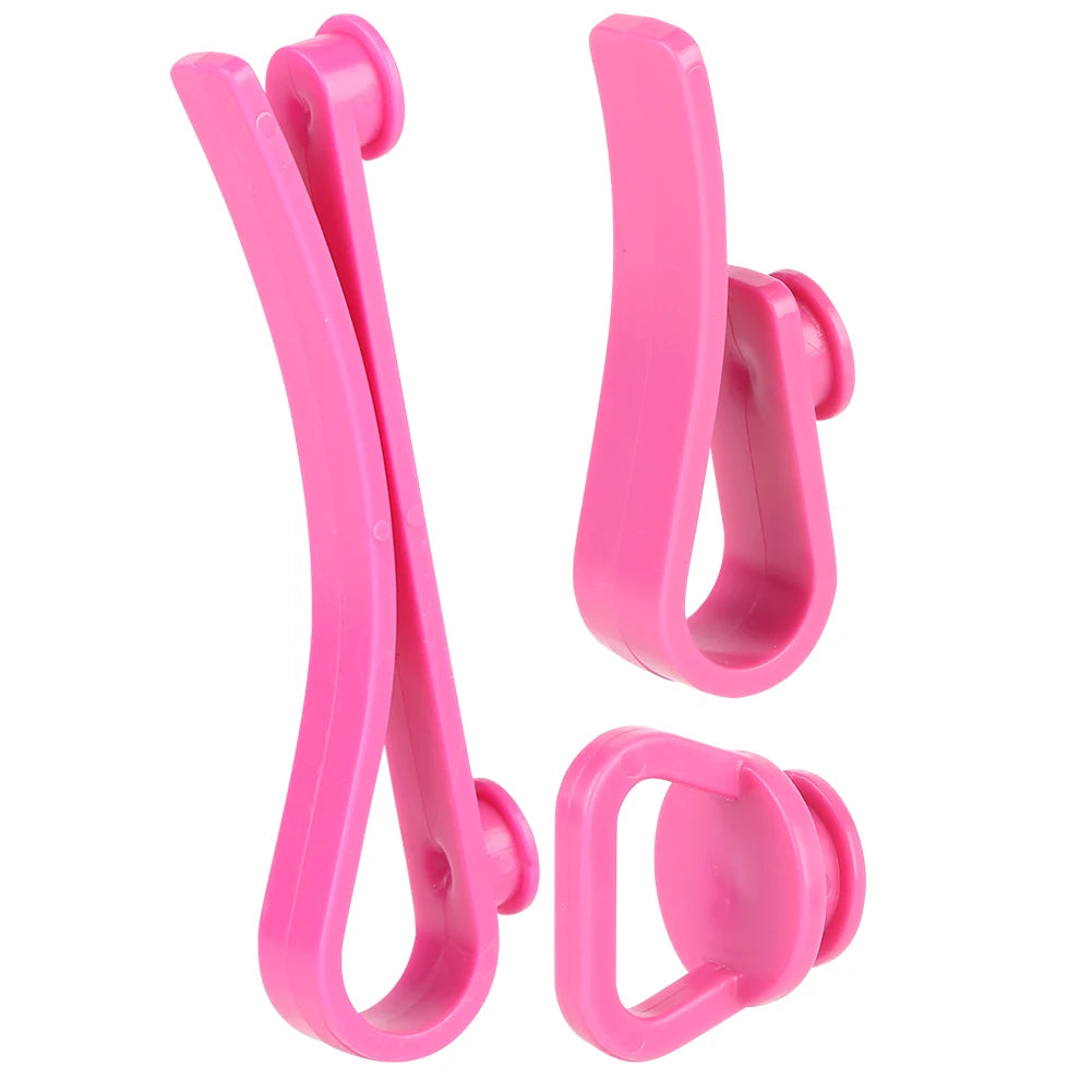 3Pcs/Set Plastics Hooks Multi-Purpose Insert Charm Hooks Universal Key Holder Organizer for Bogg Tote Bag