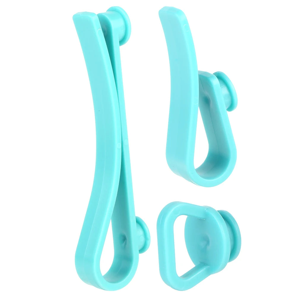 3Pcs/Set Plastics Hooks Multi-Purpose Insert Charm Hooks Universal Key Holder Organizer for Bogg Tote Bag
