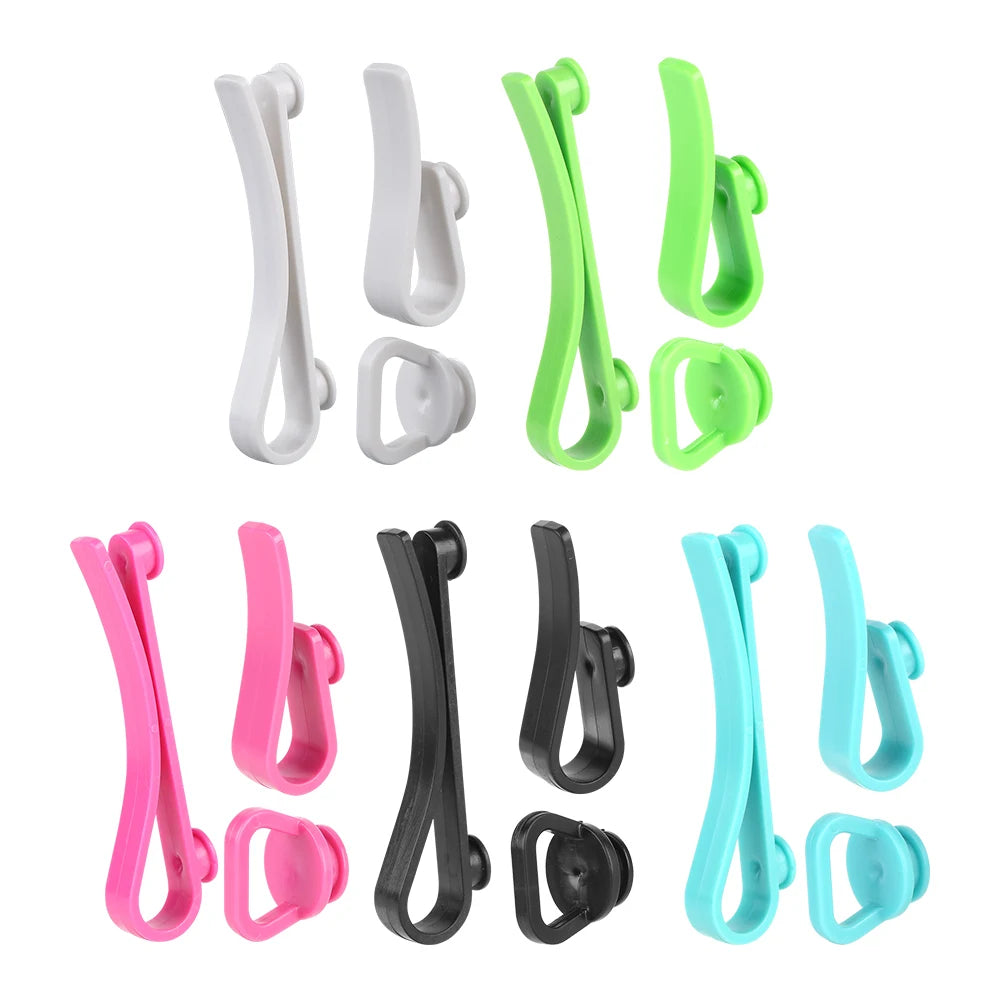 3Pcs/Set Plastics Hooks Multi-Purpose Insert Charm Hooks Universal Key Holder Organizer for Bogg Tote Bag
