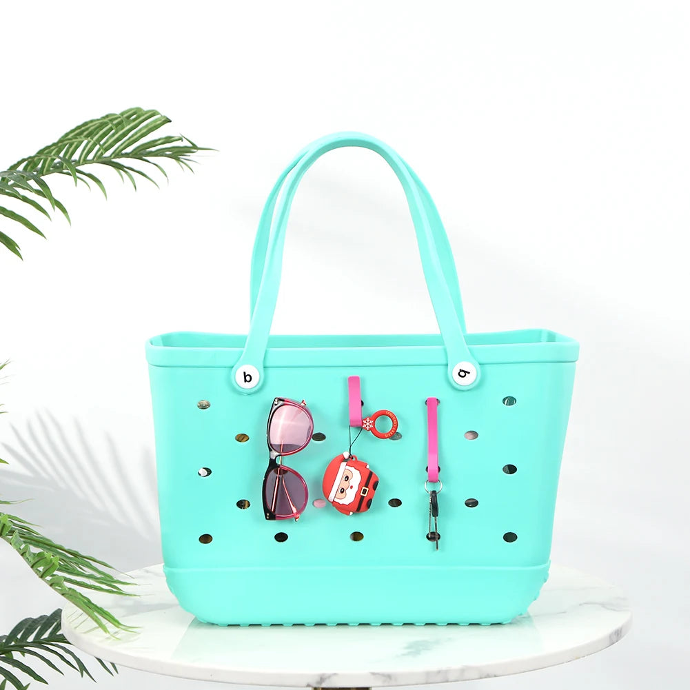 3Pcs/Set Plastics Hooks Multi-Purpose Insert Charm Hooks Universal Key Holder Organizer for Bogg Tote Bag