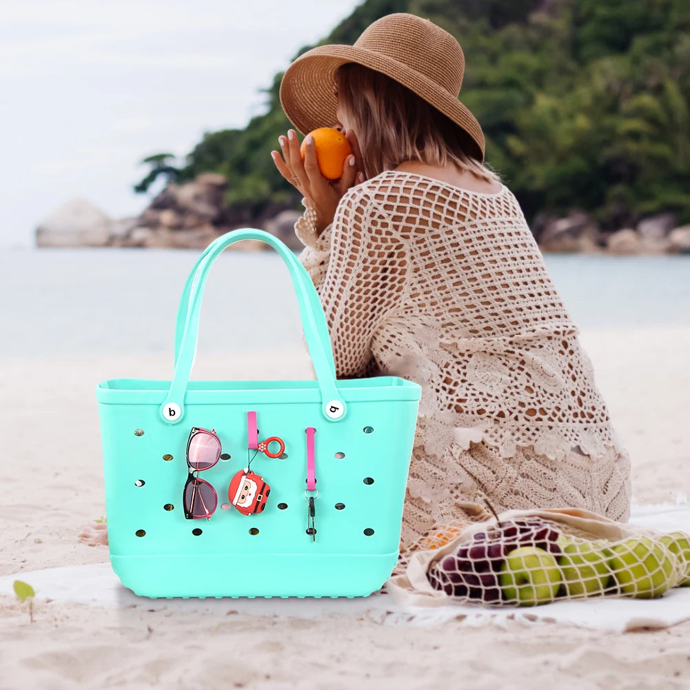 3Pcs/Set Plastics Hooks Multi-Purpose Insert Charm Hooks Universal Key Holder Organizer for Bogg Tote Bag