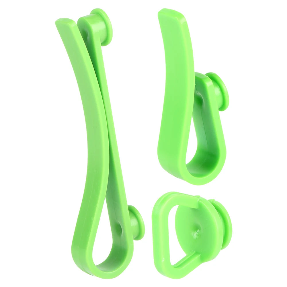 3Pcs/Set Plastics Hooks Multi-Purpose Insert Charm Hooks Universal Key Holder Organizer for Bogg Tote Bag