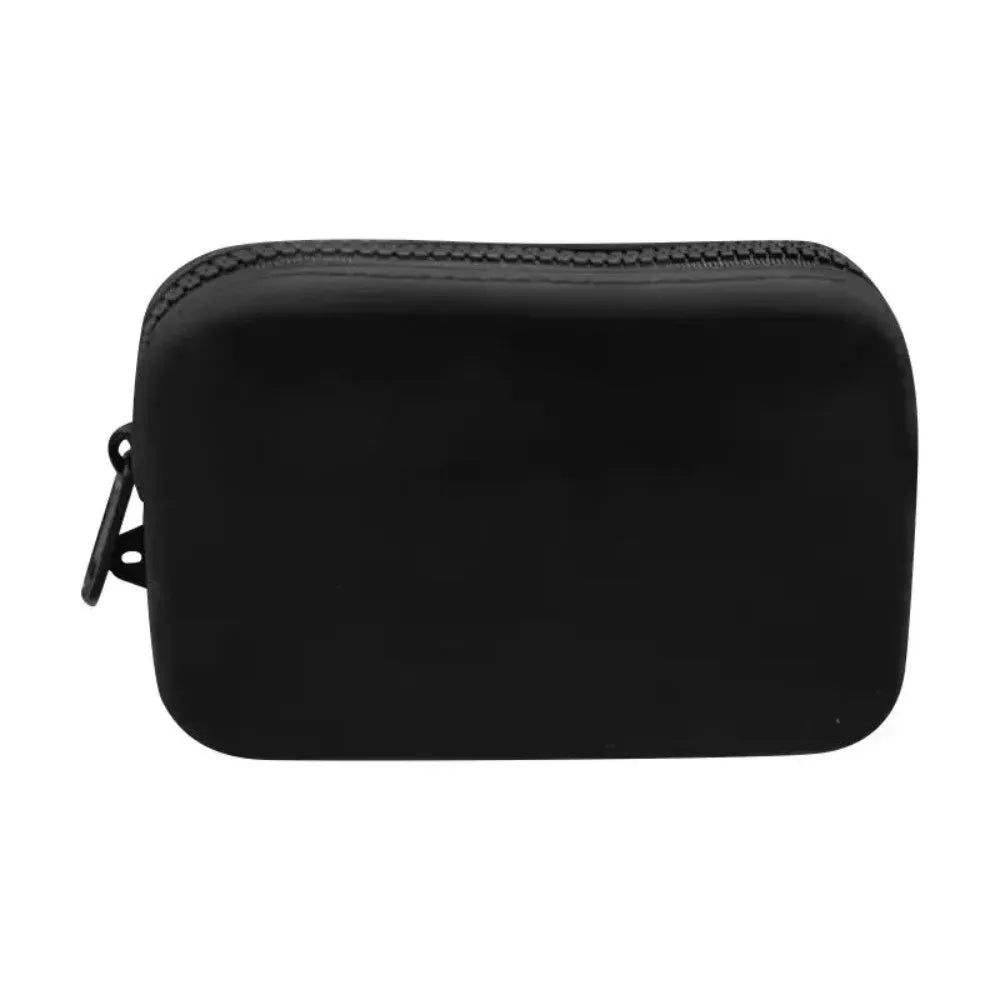 Cute Silicone Coin Bag Solid Color Large-Capacity Zip Bag Waterproof Beach Bag Pendant Eva Beach Bag