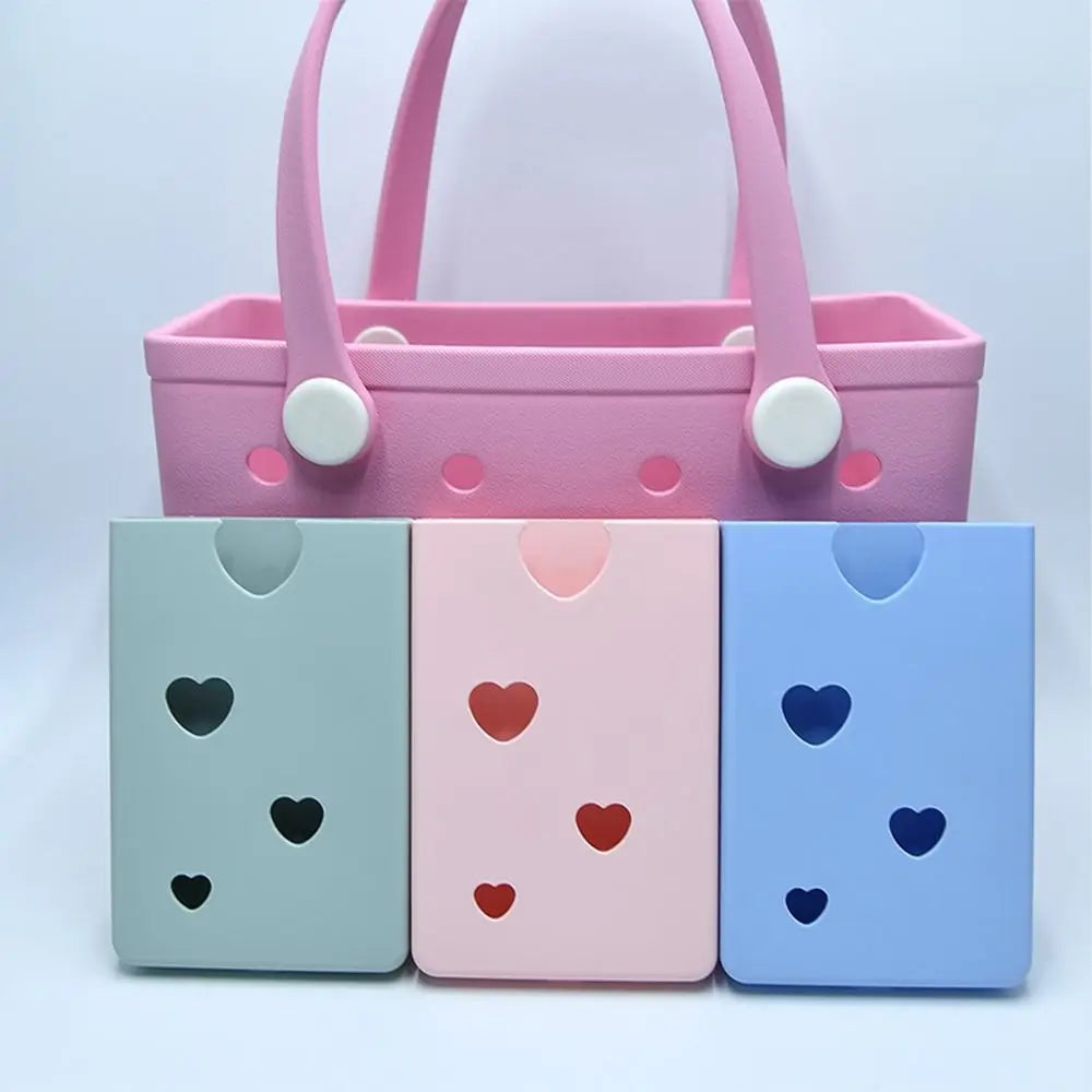 Silicone Beach Bag Phone Holder Connector Beach Bag Phone Case Insert Accessories Camping Hiking Tote Bags Phone Holder Keychain